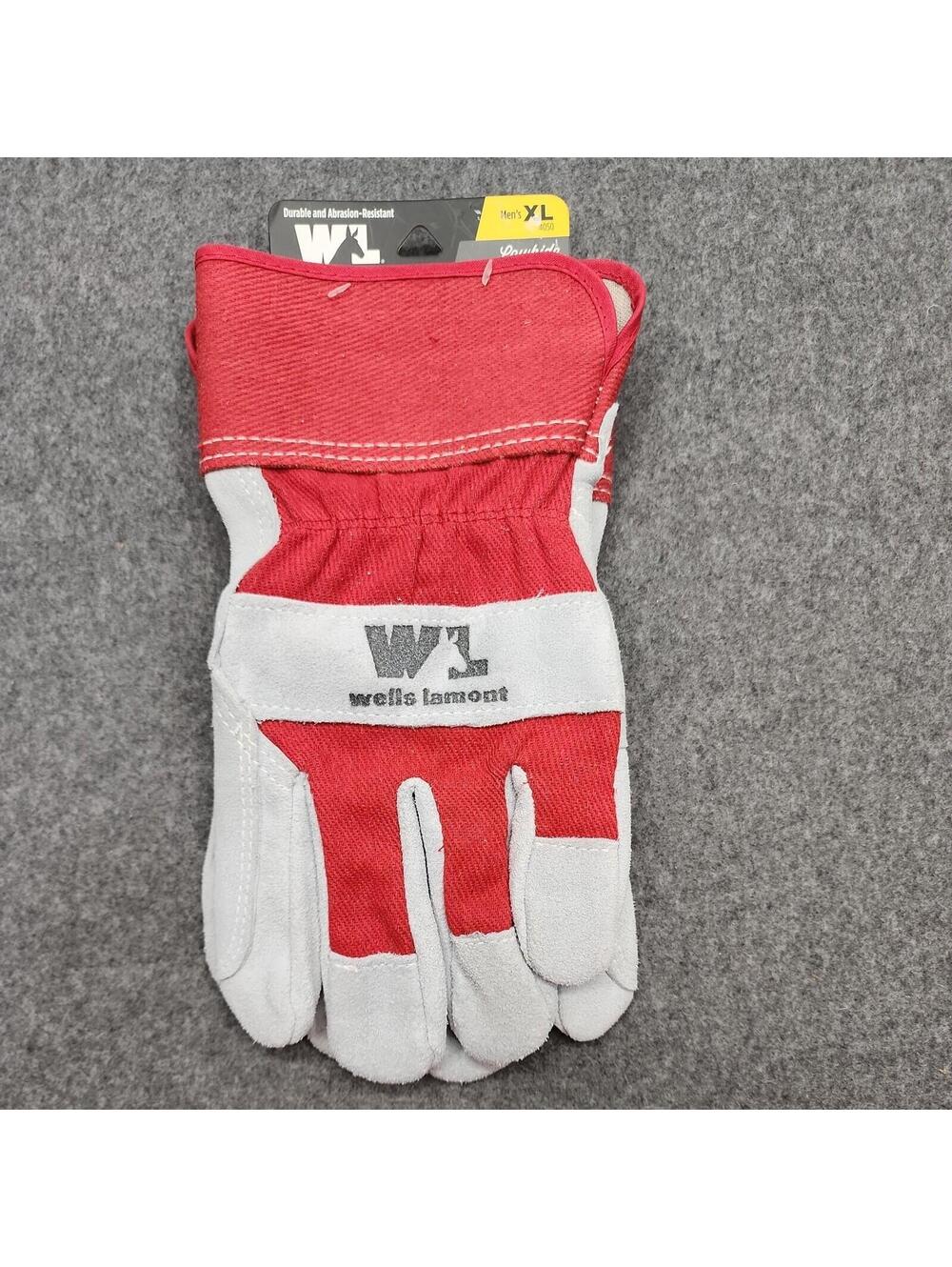 Wells Lamont 4050XL Red Cowhide Leather Universal Work Gloves X-Large
